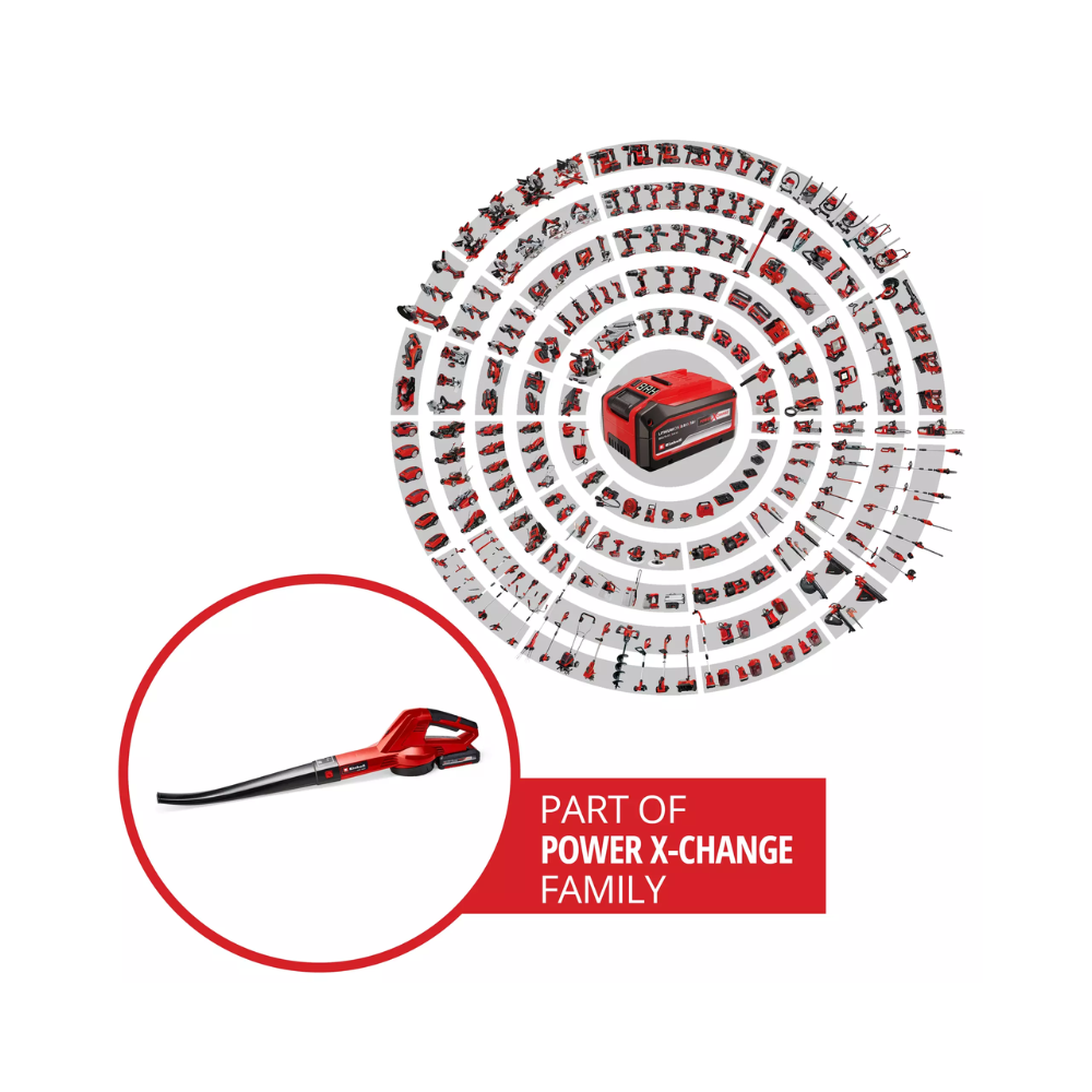 Souffleur Einhell GC-CL 18 Li E Kit (1x2,0 Ah) au prix HT
