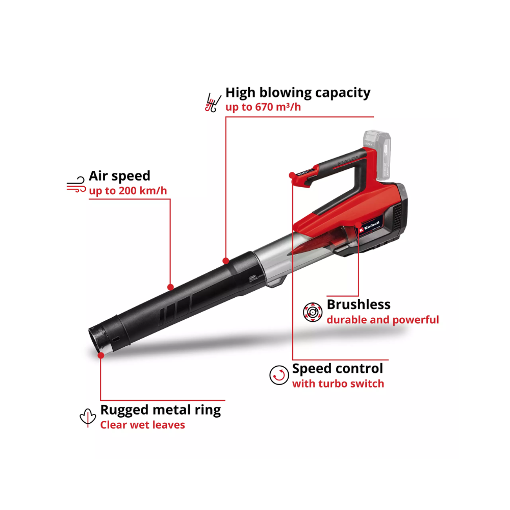Souffleur Einhell GP-LB 18/200 Li GK-Solo au prix HT