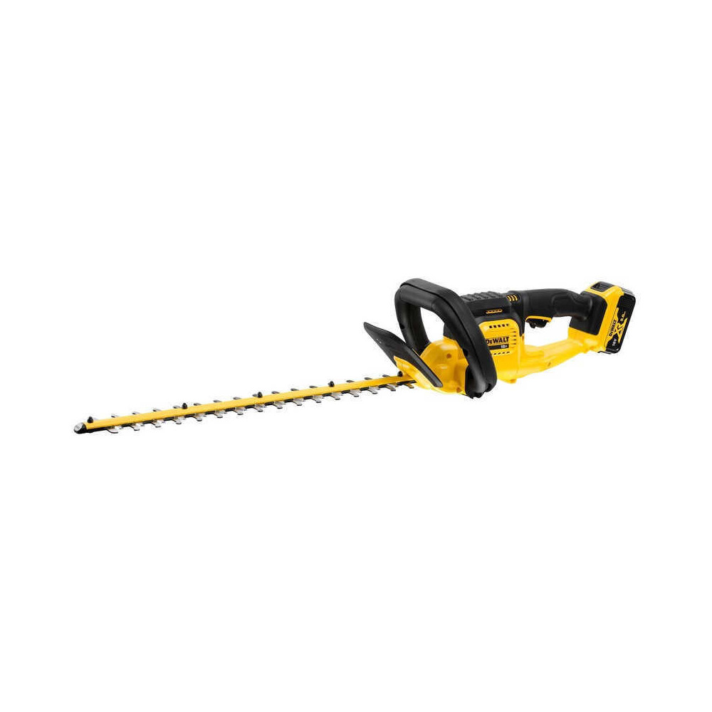 Taille haies sans fil 18V avec batterie lamier de 55 cm Dewalt DCMHT563P2