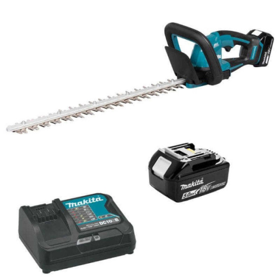 Taille haie 18V 52CM 1X50AH chargeur Makita DUH506RT