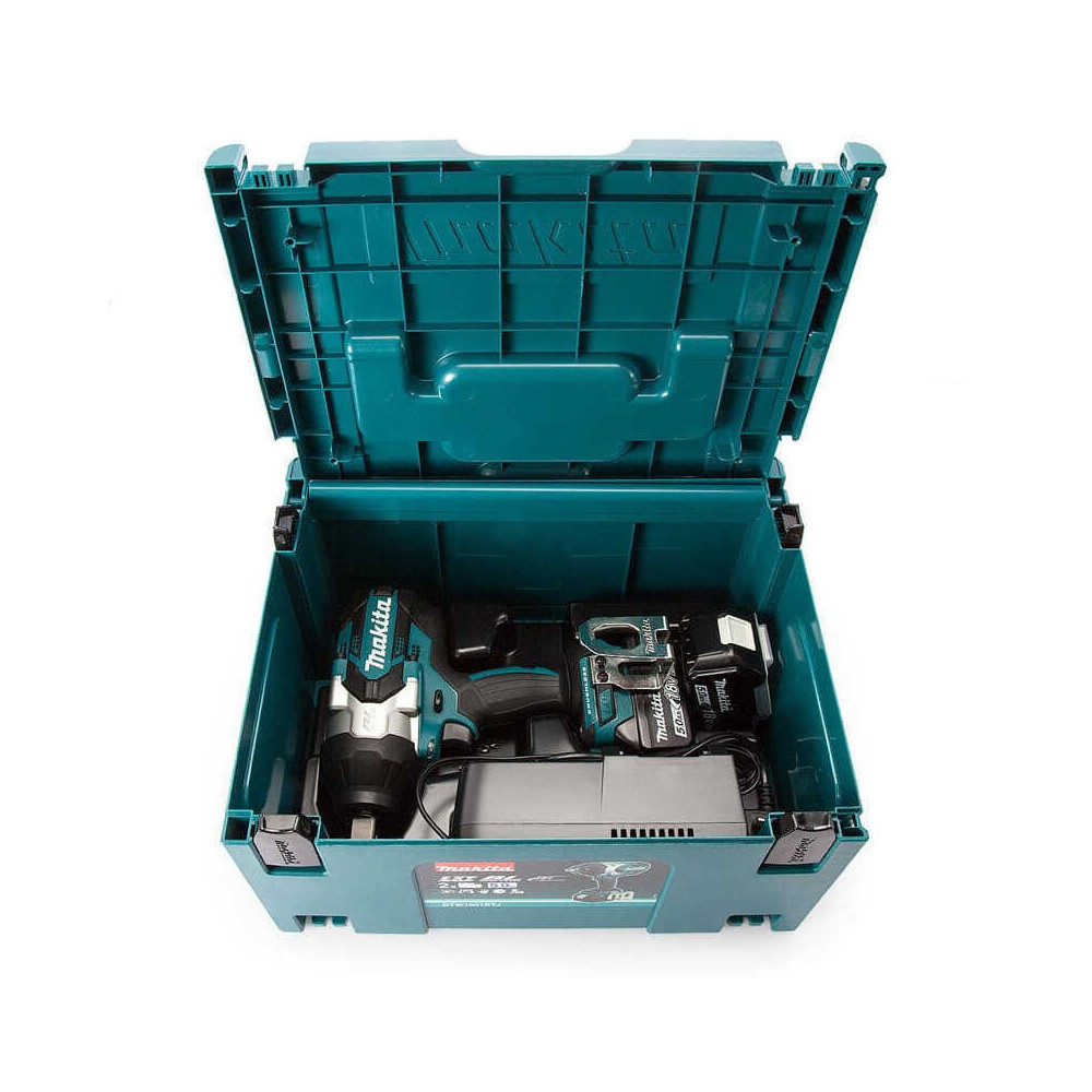 Boulonneuse à chocs Makita DTW1001RTJ 18V LXT 1050 Nm carré 3/4" (2x5,0 Ah, chargeur, Makpac) | ProForPro