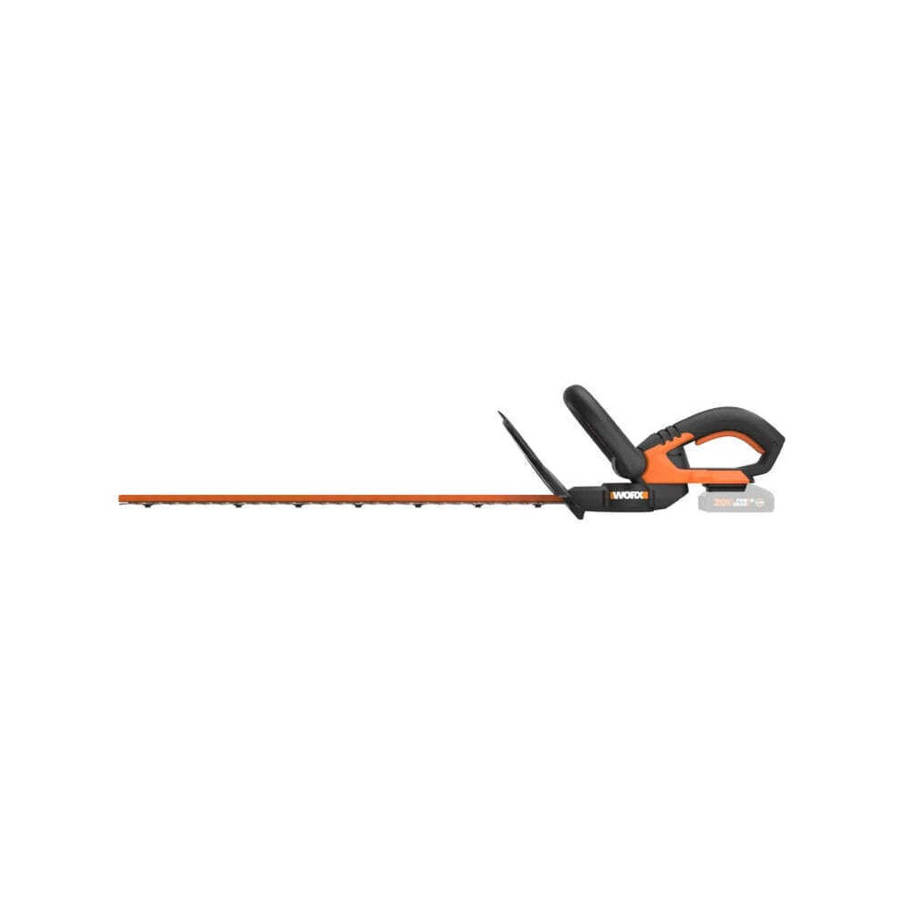 Taille haie sans fil 20V 1X2AH 61CM worx WG260E5