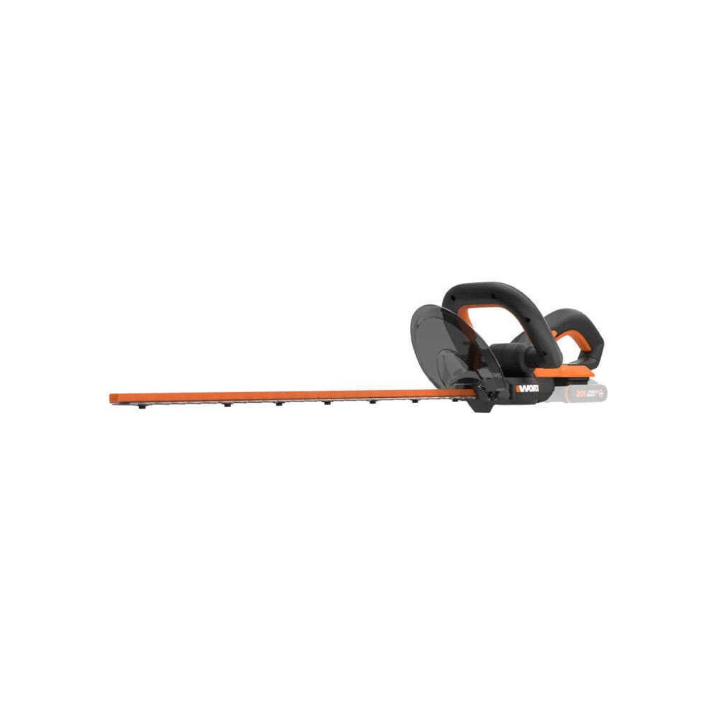 Taille haie sans fil 20V 1X2AH 61CM worx WG260E5