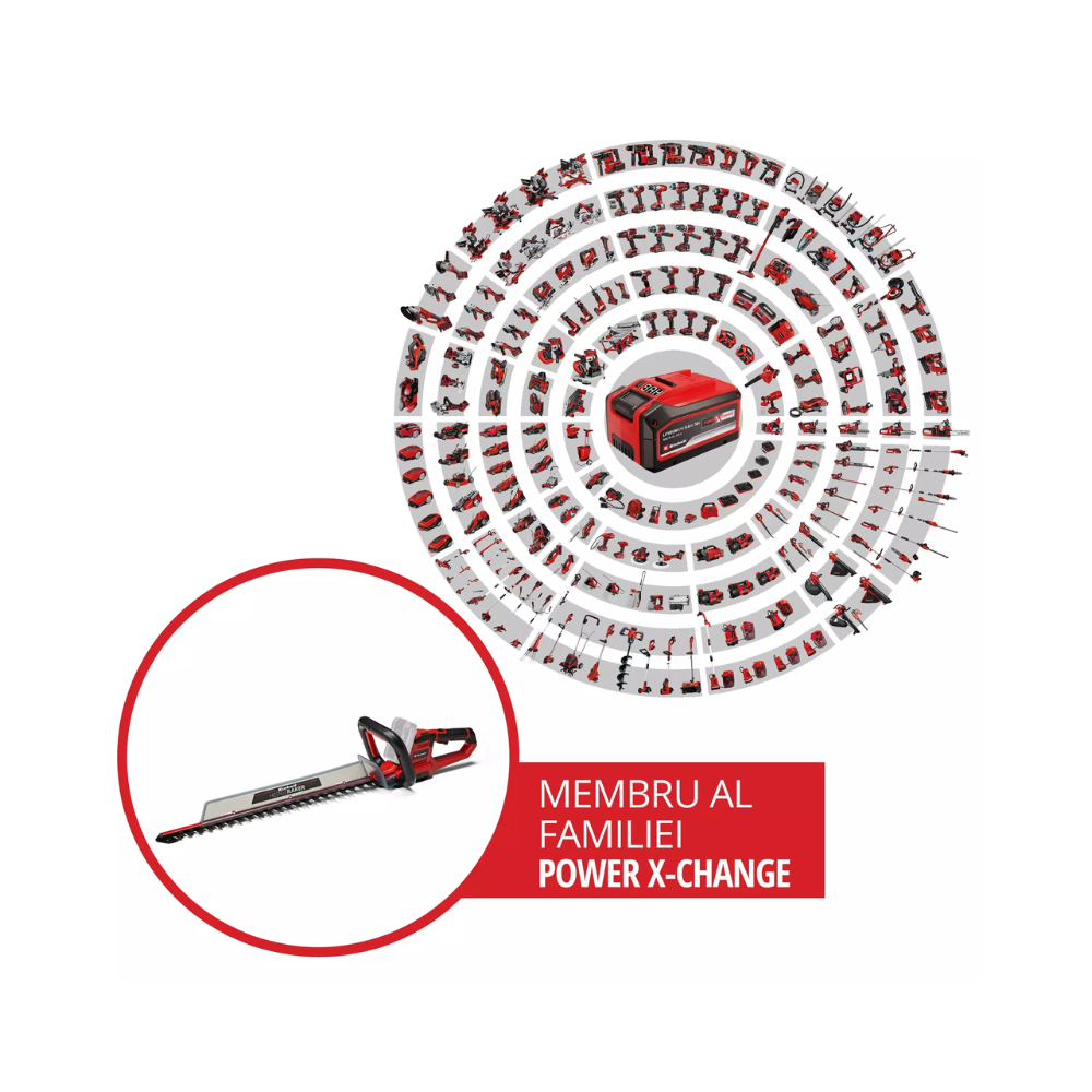 Taille haie 18V 60CM ge ch 1860 li solo Einhell 3410930