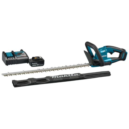 Taille haie 18V lxt lamier de 60 cm 1X50 ah avec chargeur Makita DUH606RT