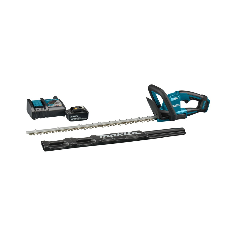 Taille haie 18V lxt lamier de 60 cm 1X50 ah avec chargeur Makita DUH606RT