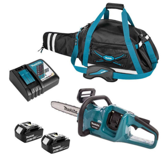 Tronconneuse 36V lxt 2X50 ah guide de 35 cm dans un sac Makita DUC353RT2X