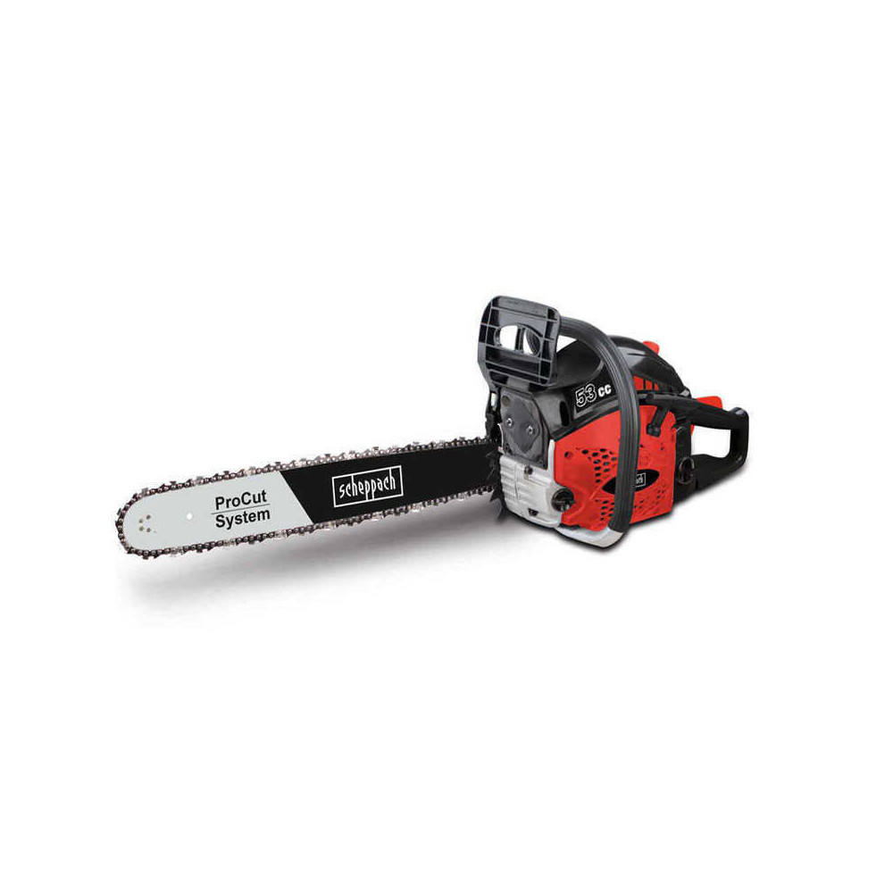 Tronconneuse thermique moteur chaine et guide 51CM CSP5300 scheppach 5910112904