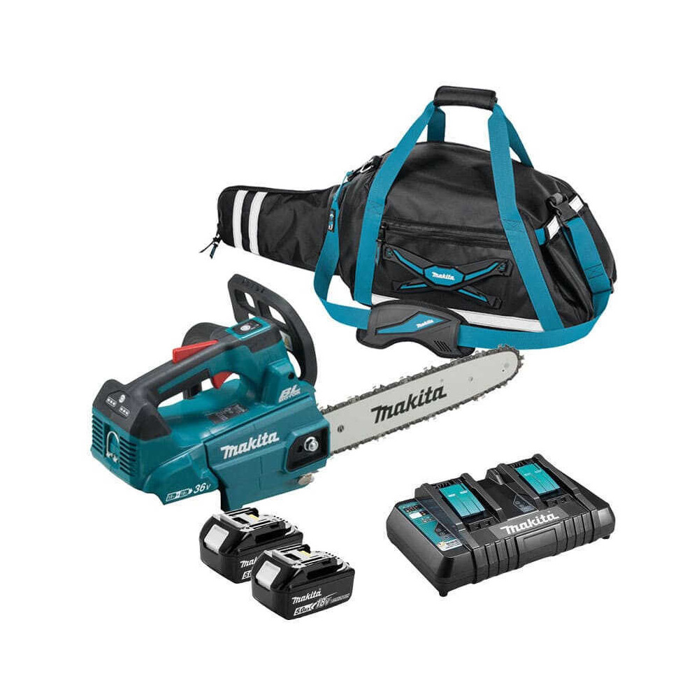 Tronconneuse d elagage 36V lxt guide 30 cm et sac Makita DUC306PT2BX