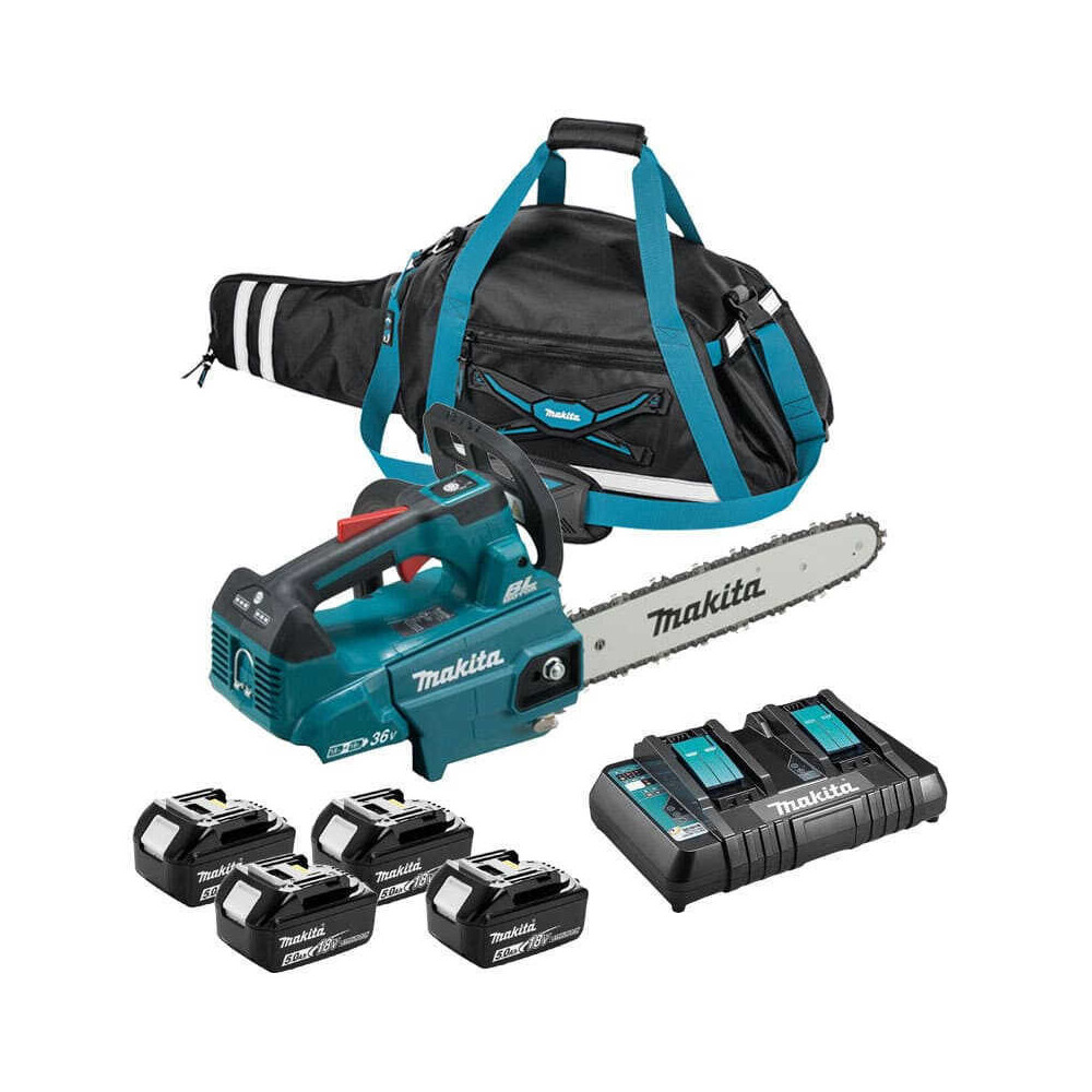 Tronconneuse d elagage 36V lxt guide 30 cm et sac Makita DUC306PT4BX