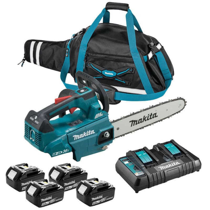 Tronconneuse d elagage 36V lxt guide 30 cm et sac Makita DUC306PT4BX