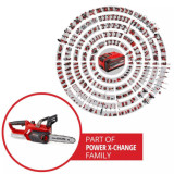Tronconneuse d elagage 18V 25 cm solo ge lc 1825 li Einhell 4501761