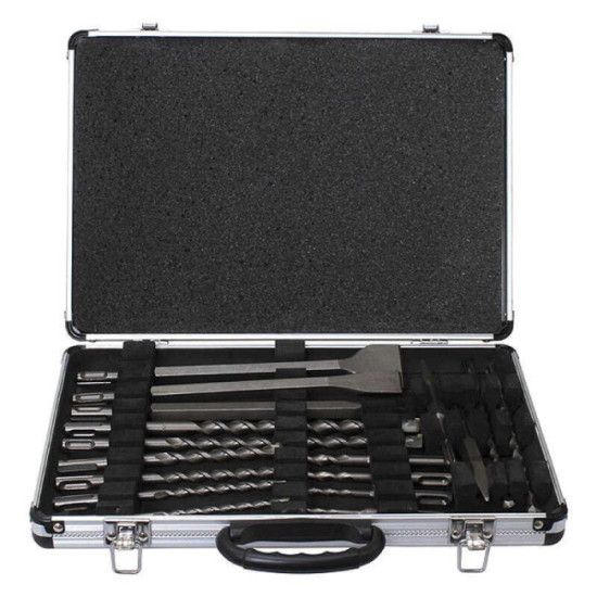 Coffret 12 forets et 5 burins sds plus Makita d 19180
