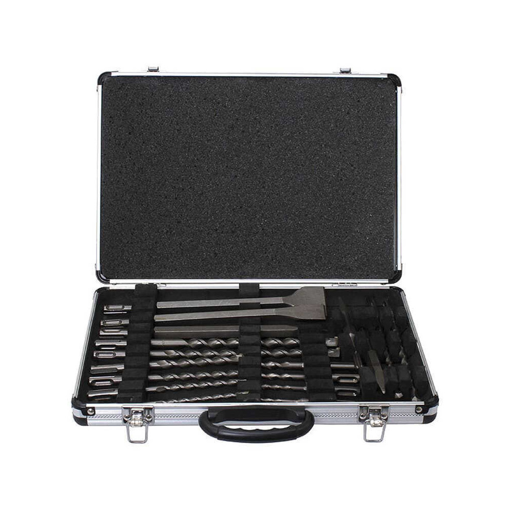 Coffret 12 forets et 5 burins sds plus Makita d 19180