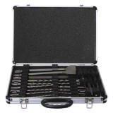 Coffret 12 forets et 5 burins sds plus Makita d 19180