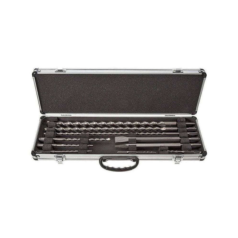 Coffret alu 8 forets 2 burins sds plus Makita