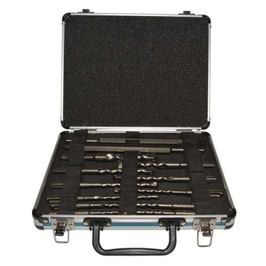 Coffret 11 forets et 2 outils a burinage sds plus 13 pcs Makita d 42400