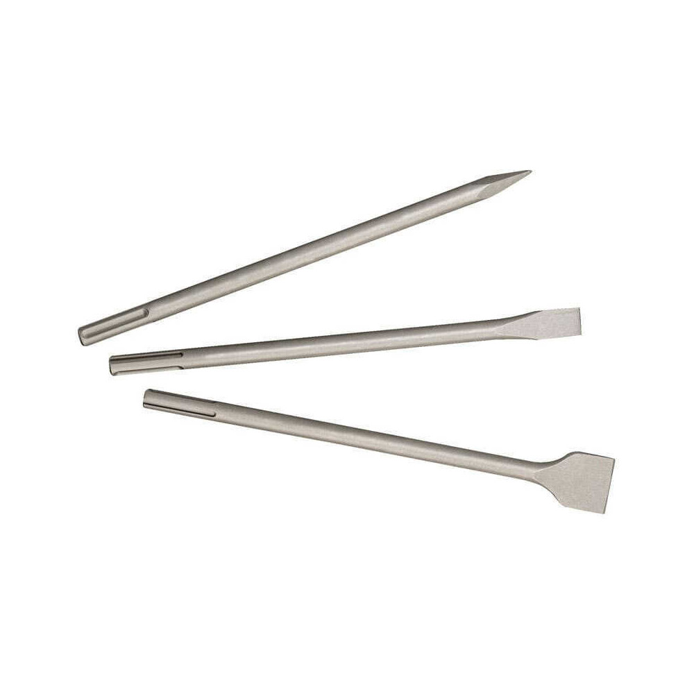 Jeu de burins sds max 3 pcs Metabo 628413000