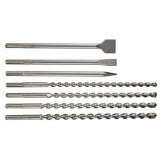 Coffret de forets et de burins sds max 7 pcs Makita d 40571
