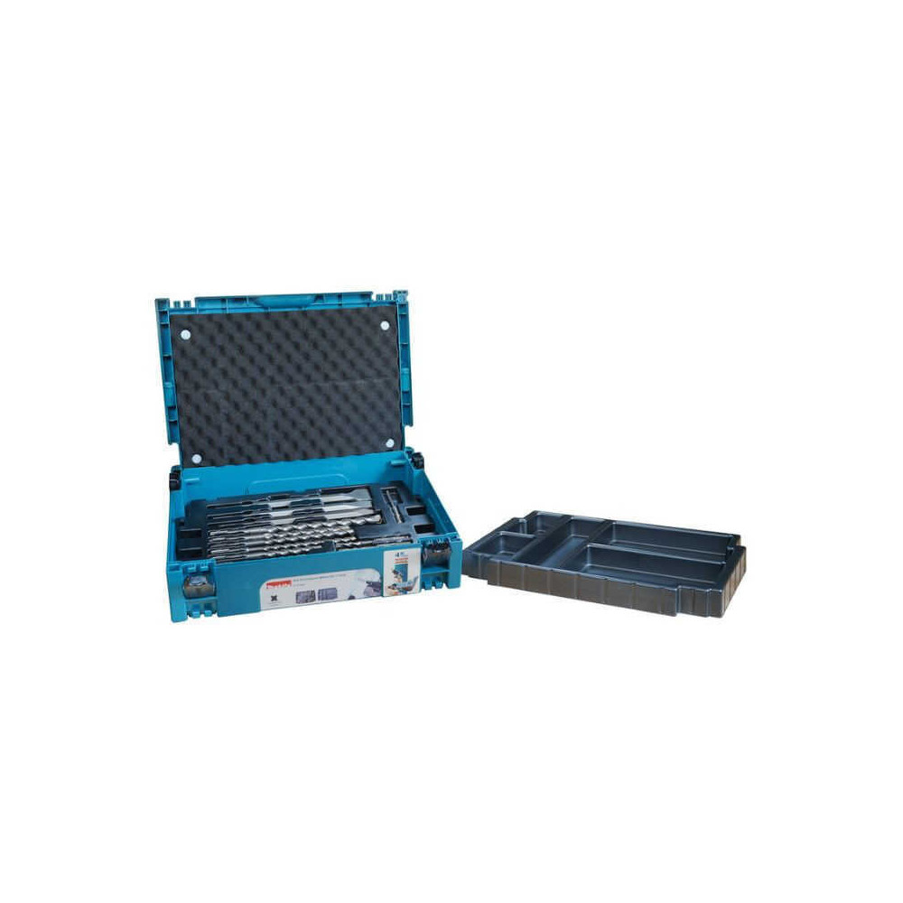 Jeu de forets et burins sds plus dans coffret 17 pcs Makita e 17790