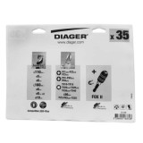 Coffret de forets sds plus embout diager 108B