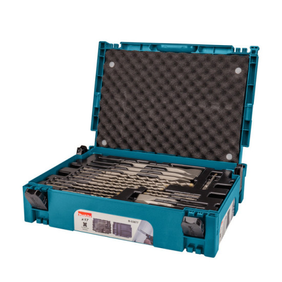 Coffret forets et burins sds 17PCS makpac Makita b 53877