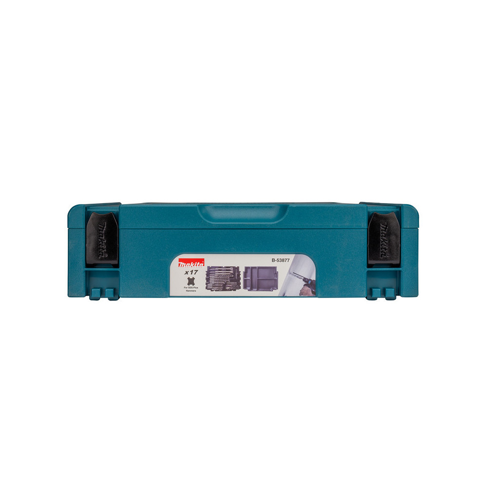 Coffret forets et burins sds 17PCS makpac Makita b 53877
