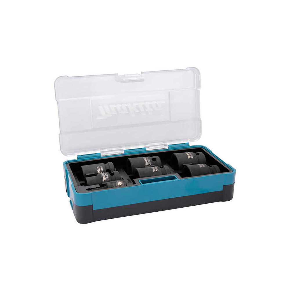 Coffret de 6 douilles pour visseuses a chocs Makita b 69733