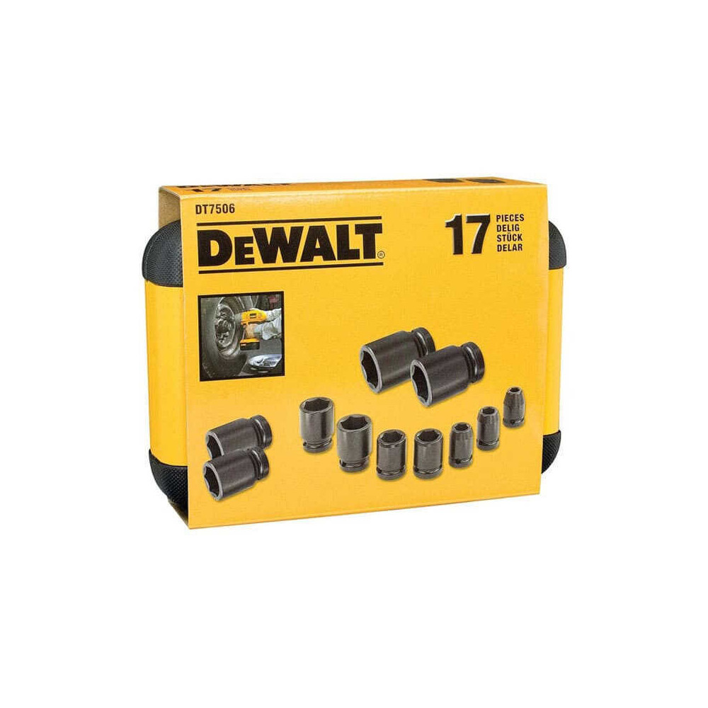 Coffret de douilles a chocs 1 2 16 pcs Dewalt DT7506