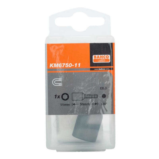 Ecrou a chocs magnetique noir Bahco KM6750 8