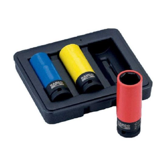 Jeu douilles a chocs Bahco BWSS12P3