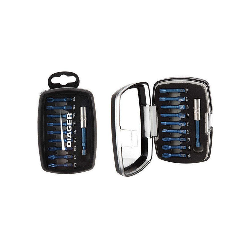 Coffret de 10 embouts blueshock diager 631C