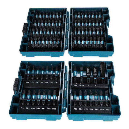 Jeu d embouts impact torsion Makita e 03109