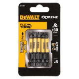 Jeu d embouts impact torsion 50 mm T30 4 pcs Dewalt DT7398T