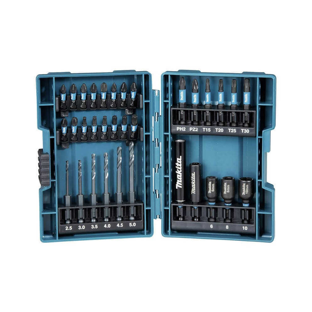 Jeu de forets et embouts 33 pce Makita b 66896