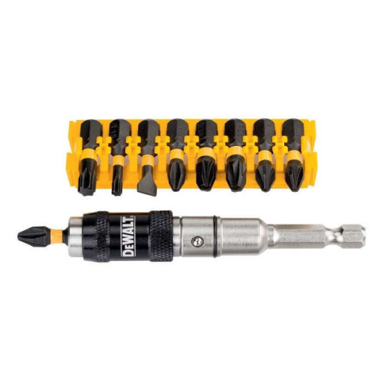 Porte embouts pivotant a 20 avec embouts impact torsion 25 mm Dewalt DT70518T
