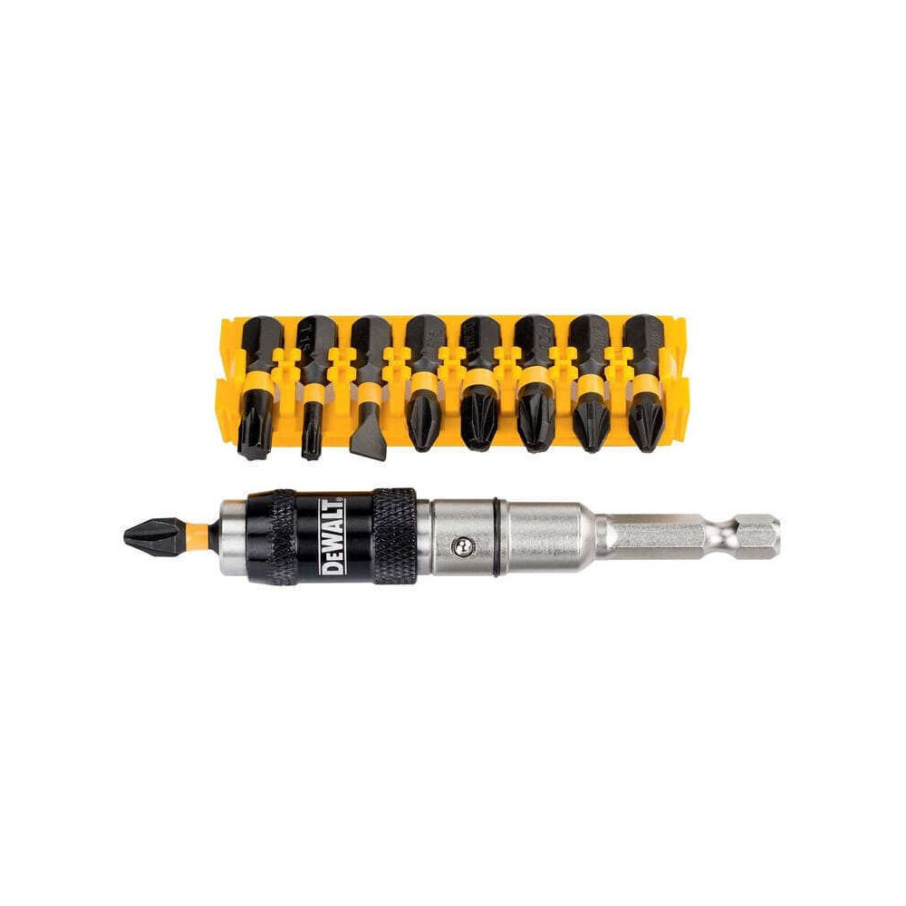 Porte embouts pivotant a 20 avec embouts impact torsion 25 mm Dewalt DT70518T