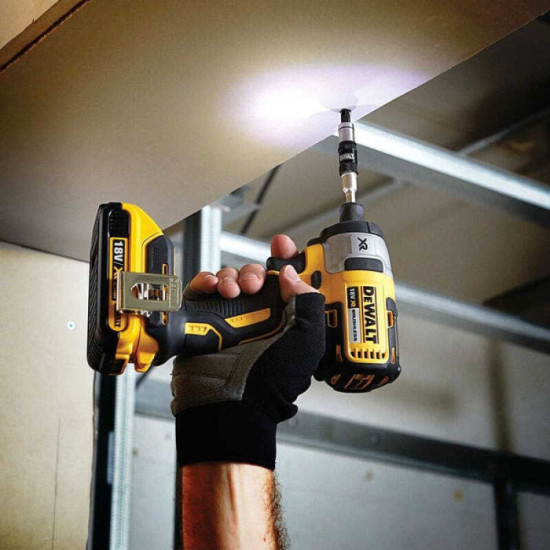 Porte embouts pivotant a 20 avec embouts impact torsion 25 mm Dewalt DT70518T