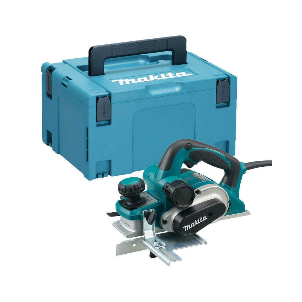 Rabot KP0810 850 W 82 mm en Makpac Makita KP0810J | ProForPro