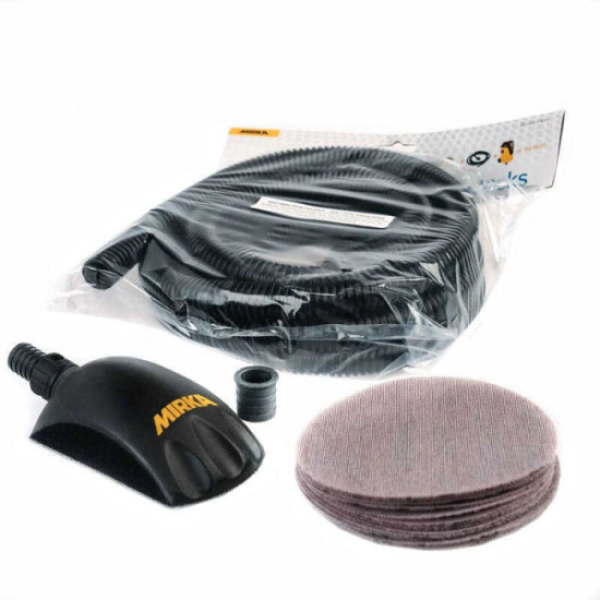 Kit cale manuelle roundy 150 mm avec disques abranet Mirka KIT00ROUND