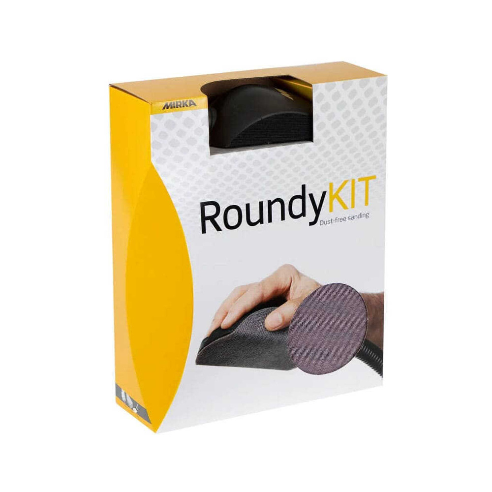 Kit cale manuelle roundy 150 mm avec disques abranet Mirka KIT00ROUND