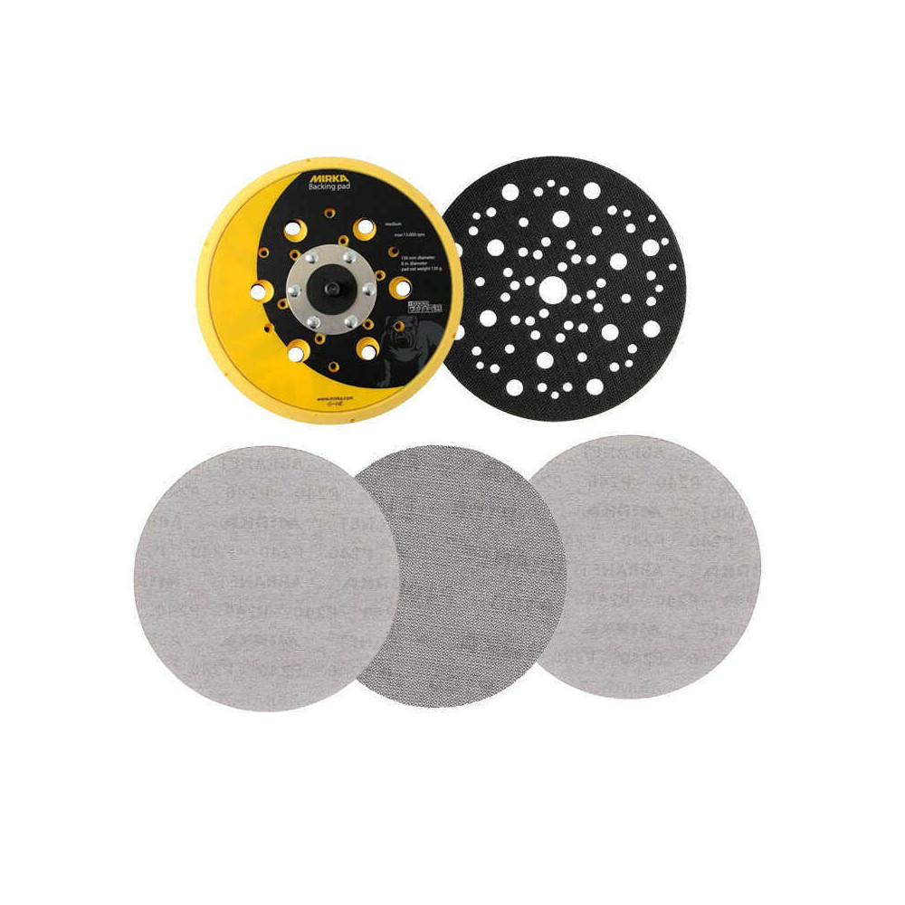 Kit plateau de poncage avec accessoires Mirka KITACCESSOIRES150MM
