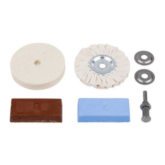 Kit polissage loisirs 5PCS wolfcraft 2178000
