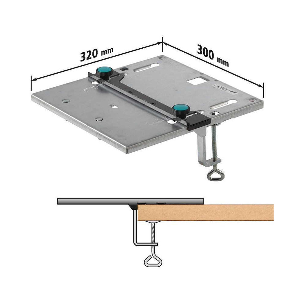 Table de sciage scie sauteuse wolfcraft 6197000