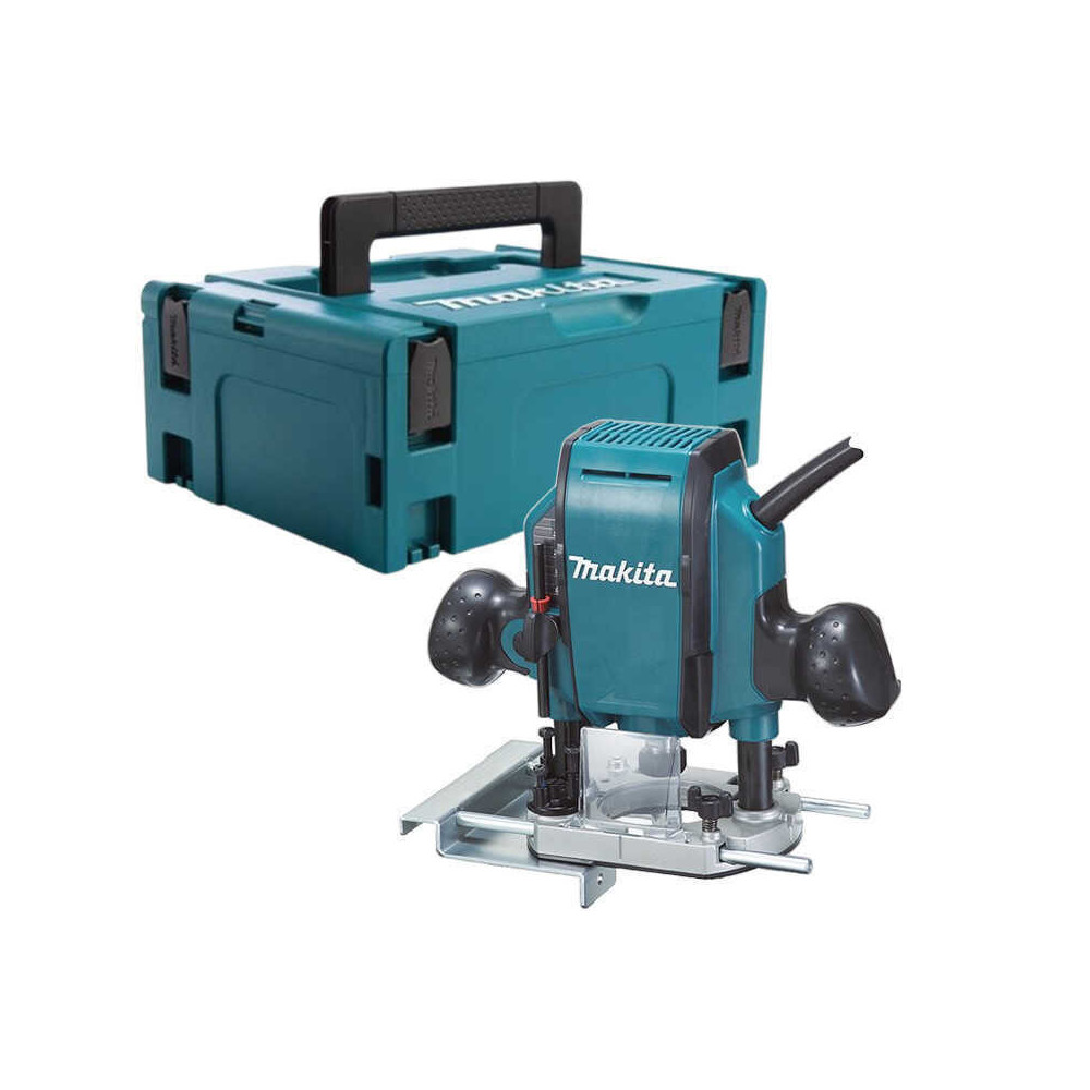 Défonceuse 900 W Makita RP0900J pince 8 mm (en Makpac) | ProForPro