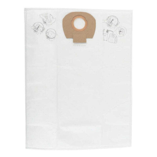 Sac a poussiere non tisse pour aspirateur Mirka 1025 l Mirka 8999000211