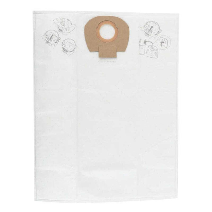 Sac a poussiere non tisse pour aspirateur Mirka 1025 l Mirka 8999000211