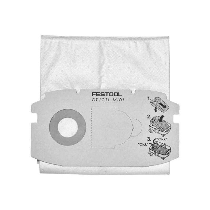 Sac filtre selfclean sc fis ct MIDI5 Festool 498411