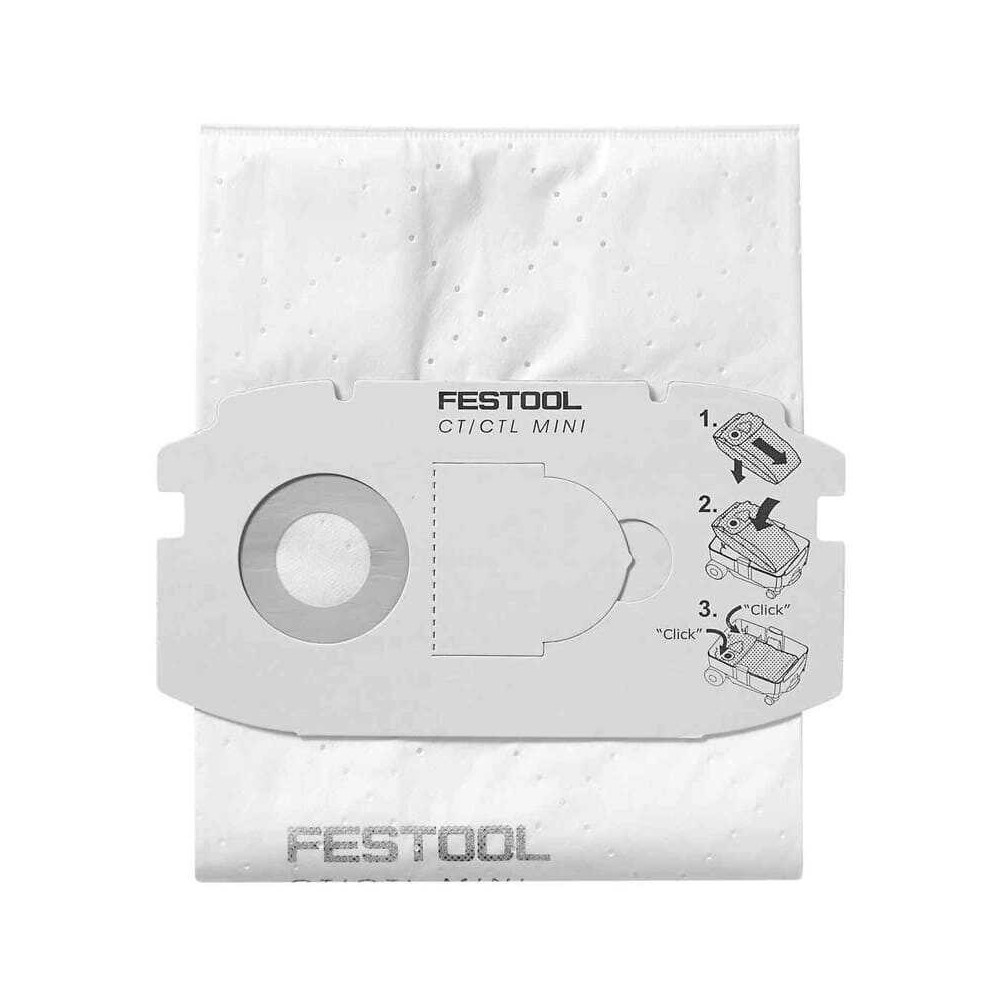 Sac filtre selfclean sc fis ct mini 5 Festool 498410