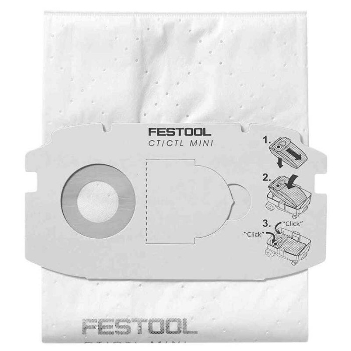 Sac filtre selfclean sc fis ct mini 5 Festool 498410
